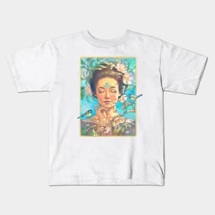 The Spring Maiden Kids T-Shirt